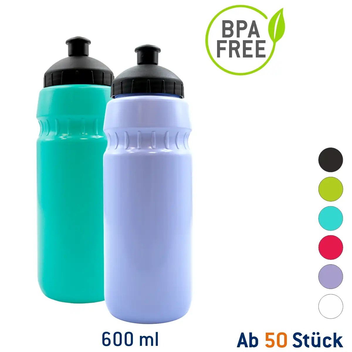 Sport-Trinkflasche Project Flaschenfarbe: Weiss Druck: ohne Druck